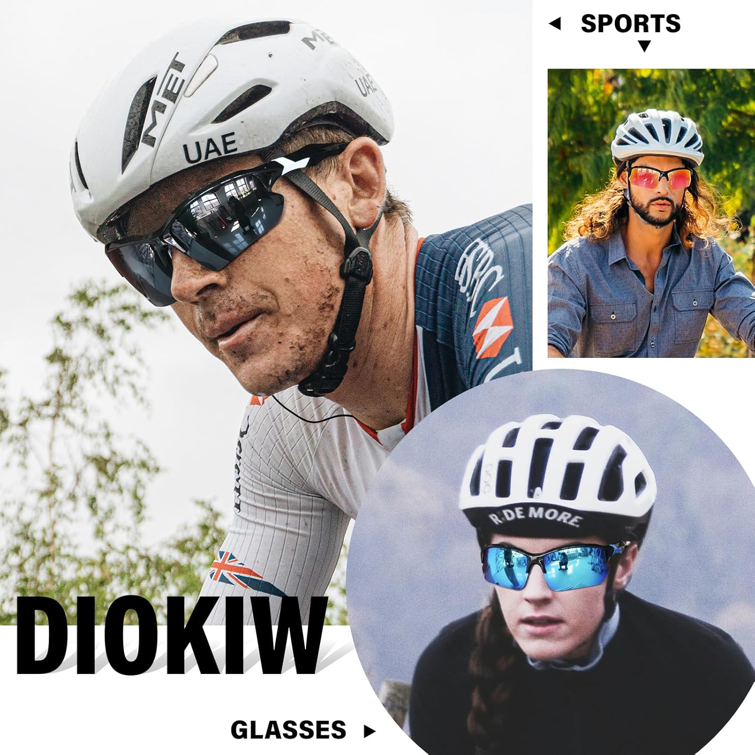 Men's Goggles, Running Glasses - Outdoor Sports Activities recension och pris