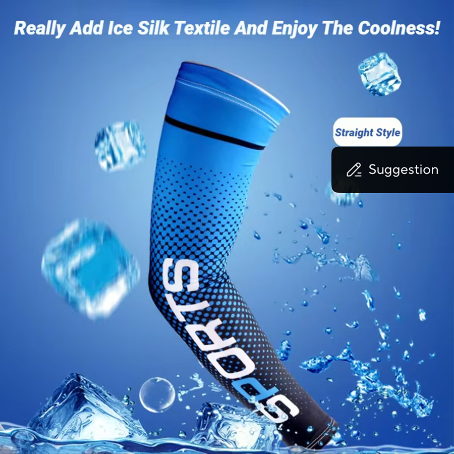 Summer Fashio Sunscreen Ice Si - Outdoor Sport Name recension och pris