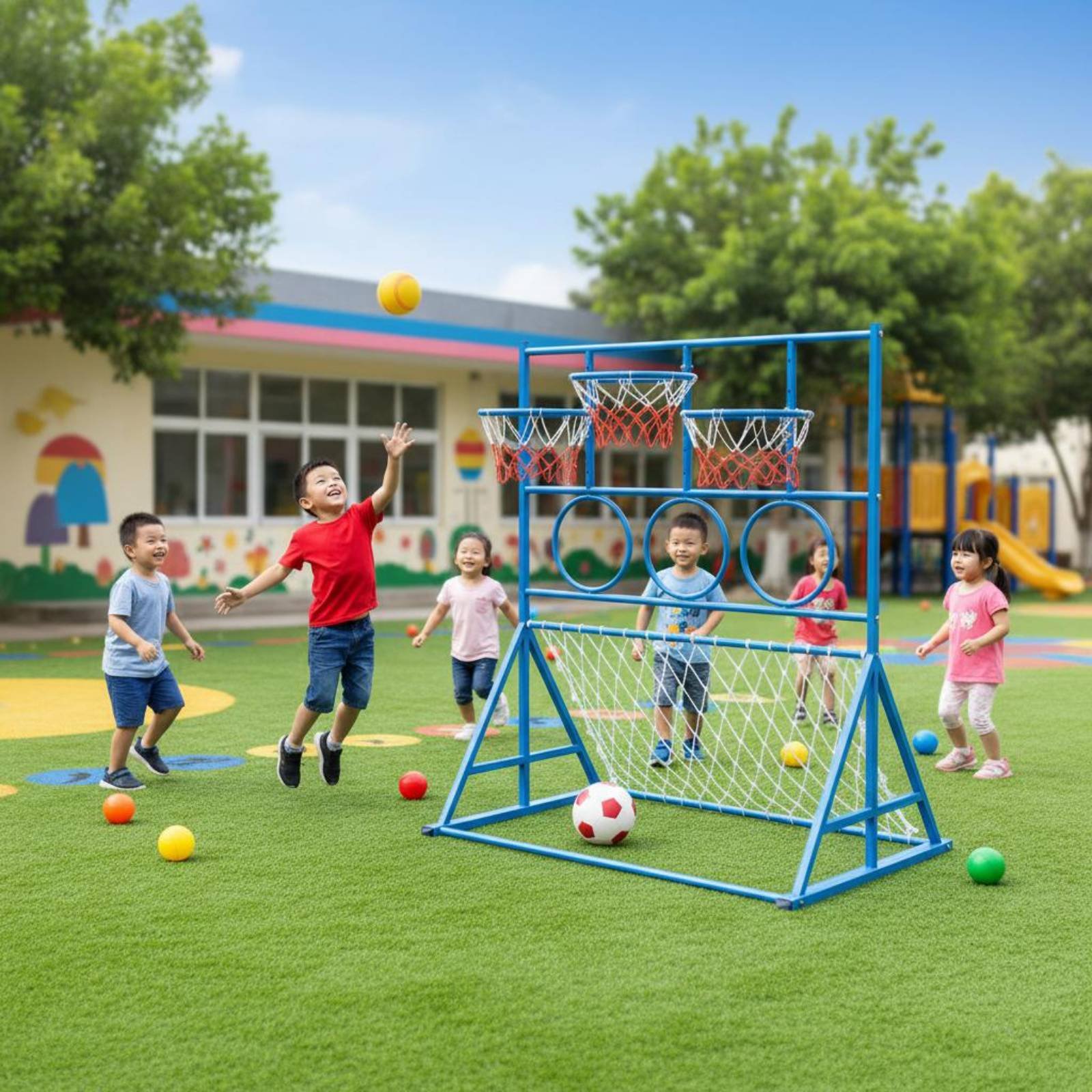 Multi Sport Game Stand Outdoor - Outdoor Sports Center recension och pris