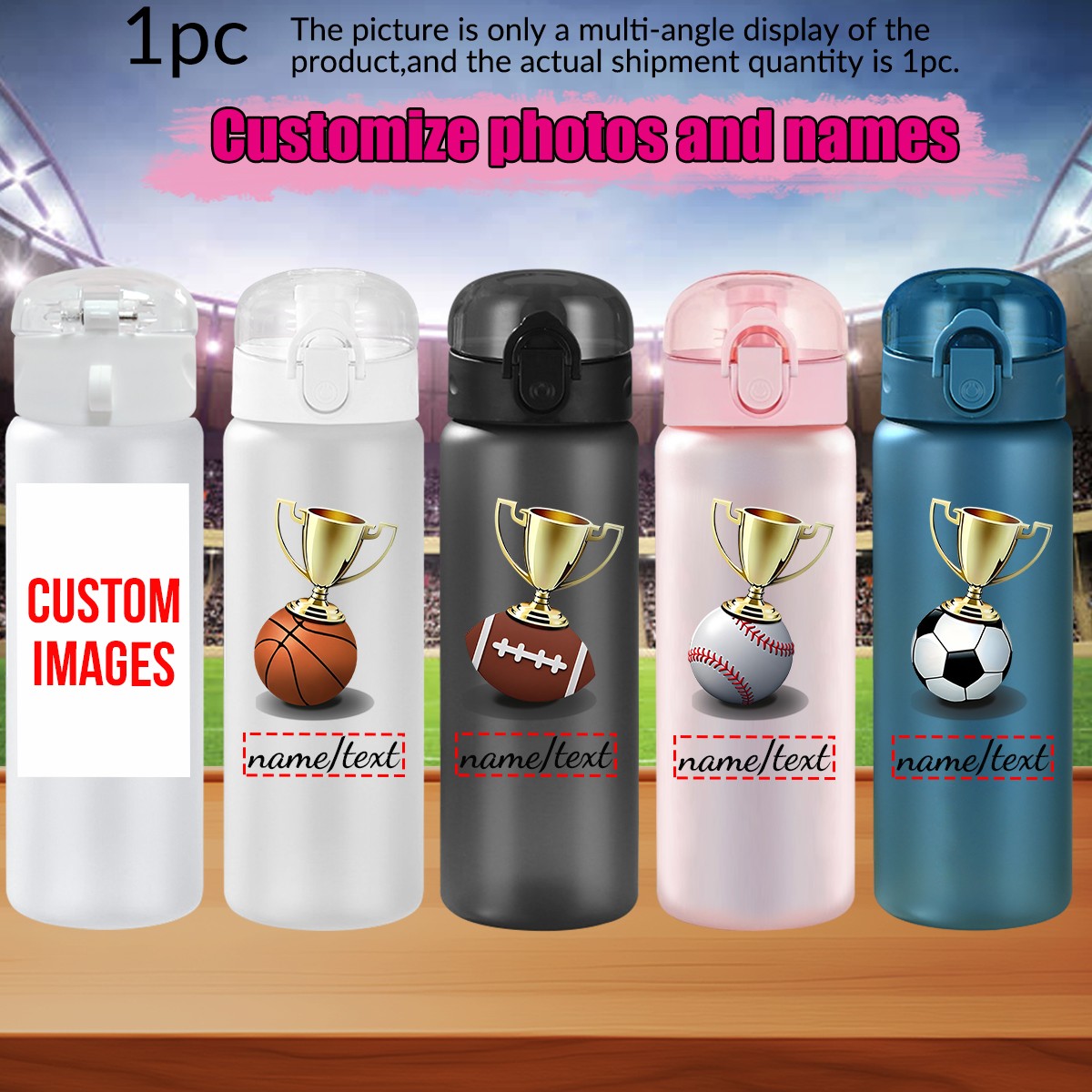 1pc Customized Photo Name 780m - Outdoor Sport Name recension och pris