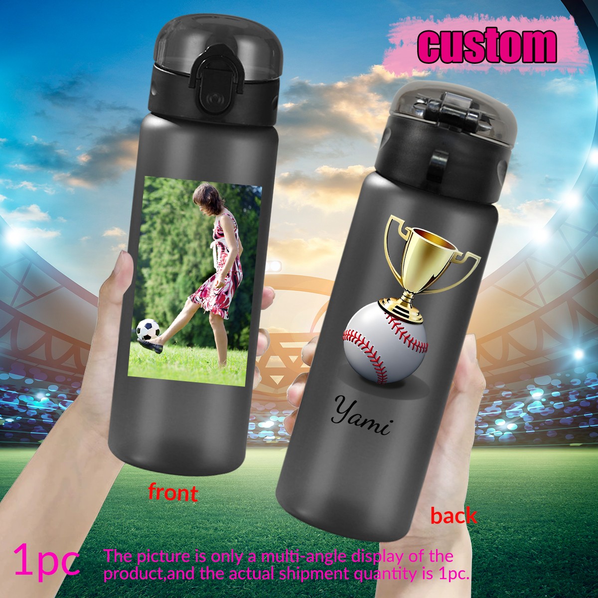 1pc Customized Photo Name 780m - Outdoor Sport Name recension och pris
