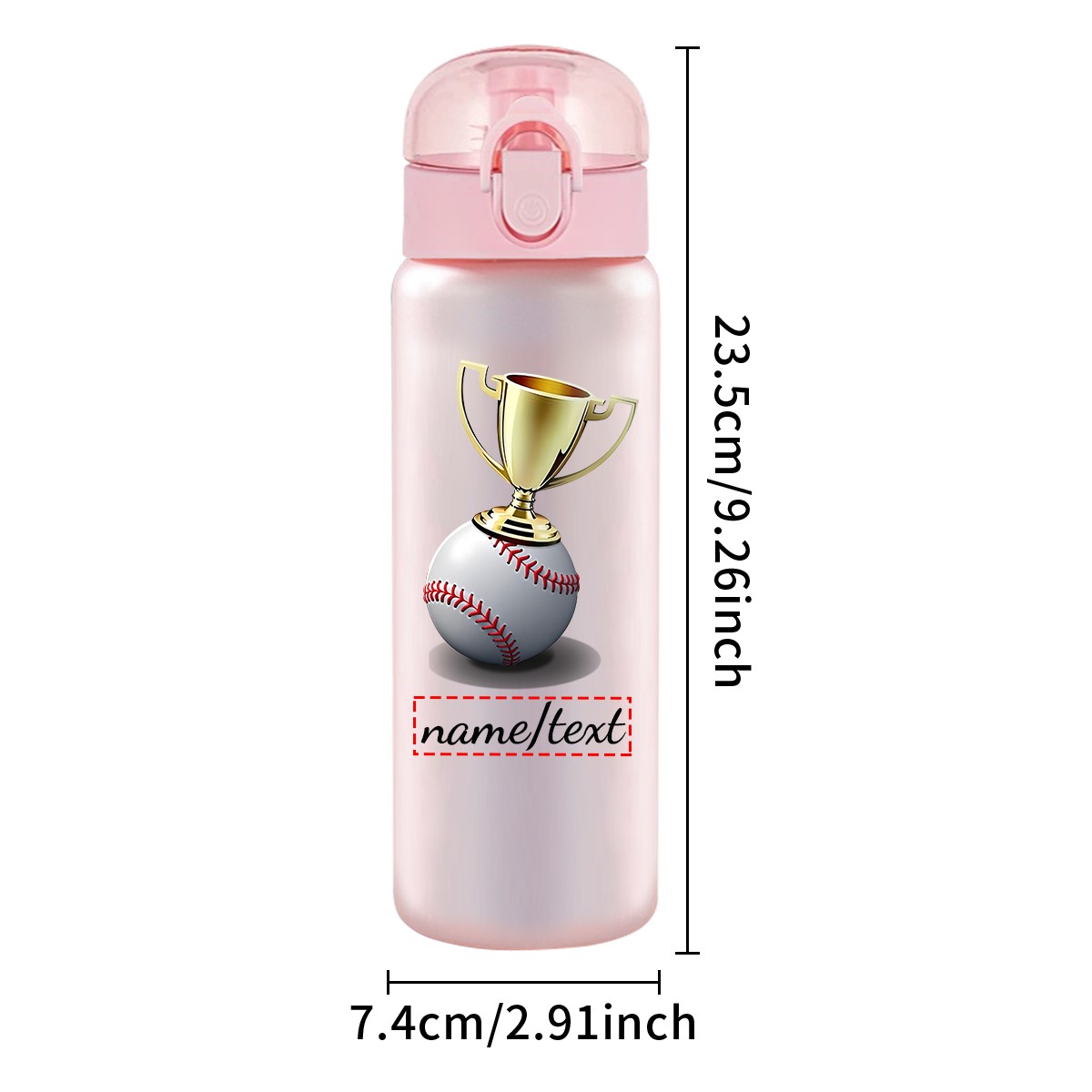1pc Customized Photo Name 780m - Outdoor Sport Name recension och pris