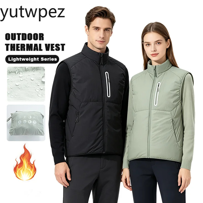 Unisex Warm Cotton Gilet Light - Outdoor Sport Jacket Brand recension och pris