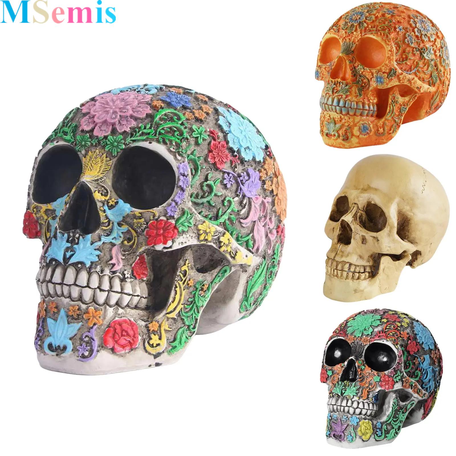 Life Size Skull Resin Human Sk - Head Racket Boom recension och pris