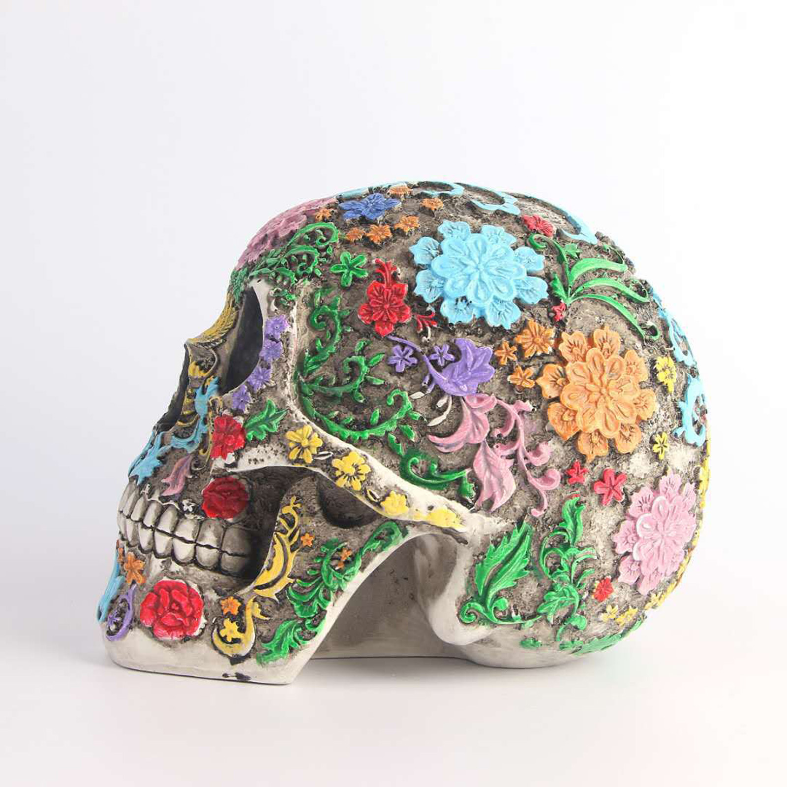 Life Size Skull Resin Human Sk - Head Racket Boom recension och pris