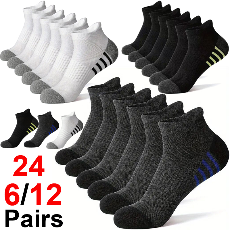 12Pairs Men's plus Size Sports - Outdoor Sports Activities recension och pris