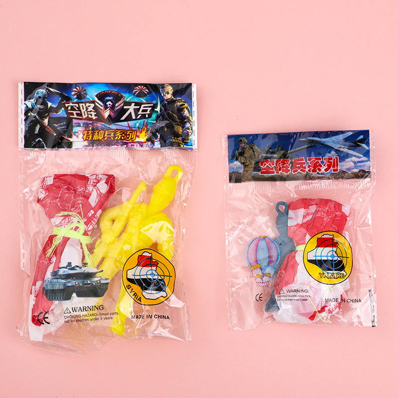 10pcs Plastic Ejecting Parachu - Outdoor Sport Games For Kids recension och pris