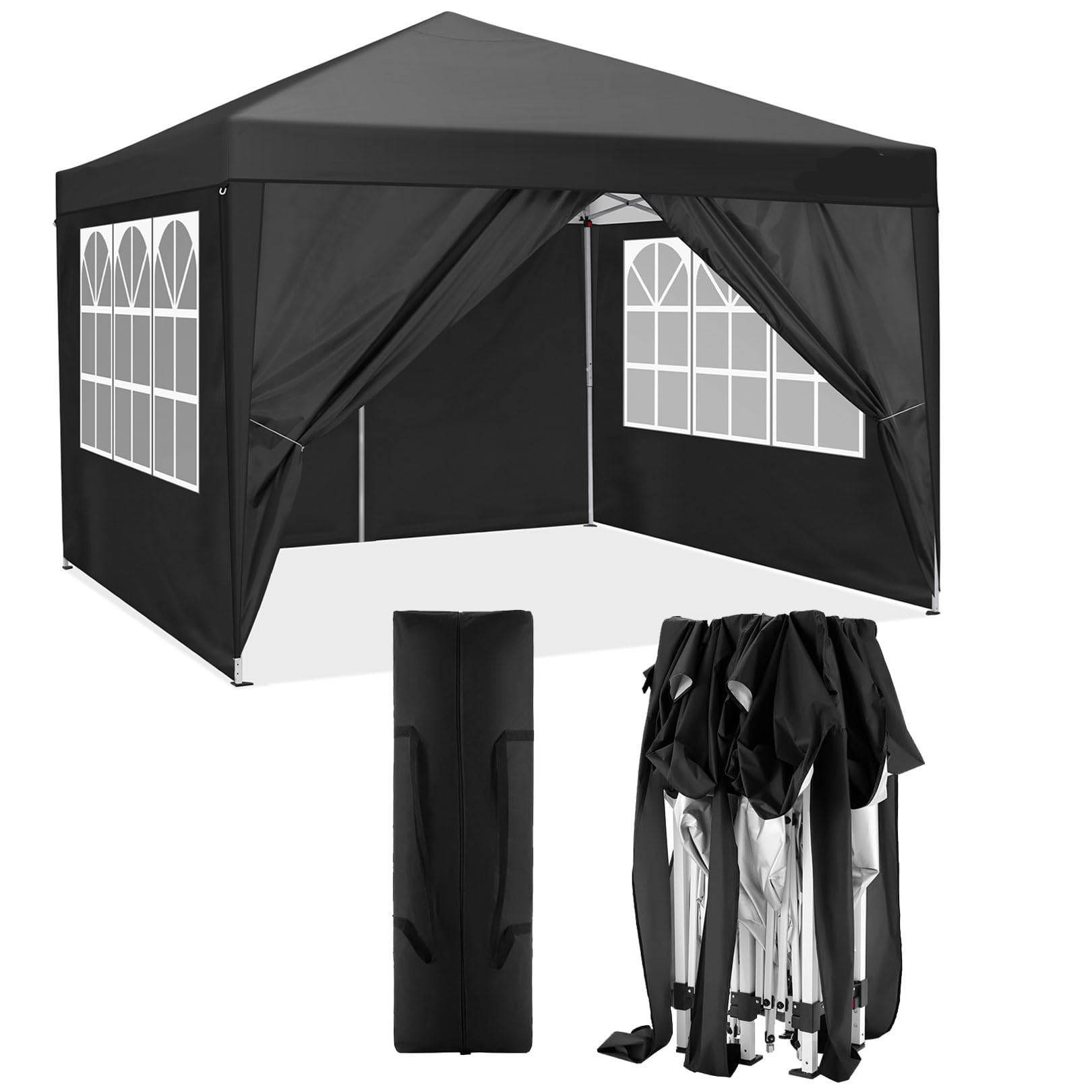 10x10FT Pop up Canopy Tent, 10 - Outdoor Sports Center recension och pris