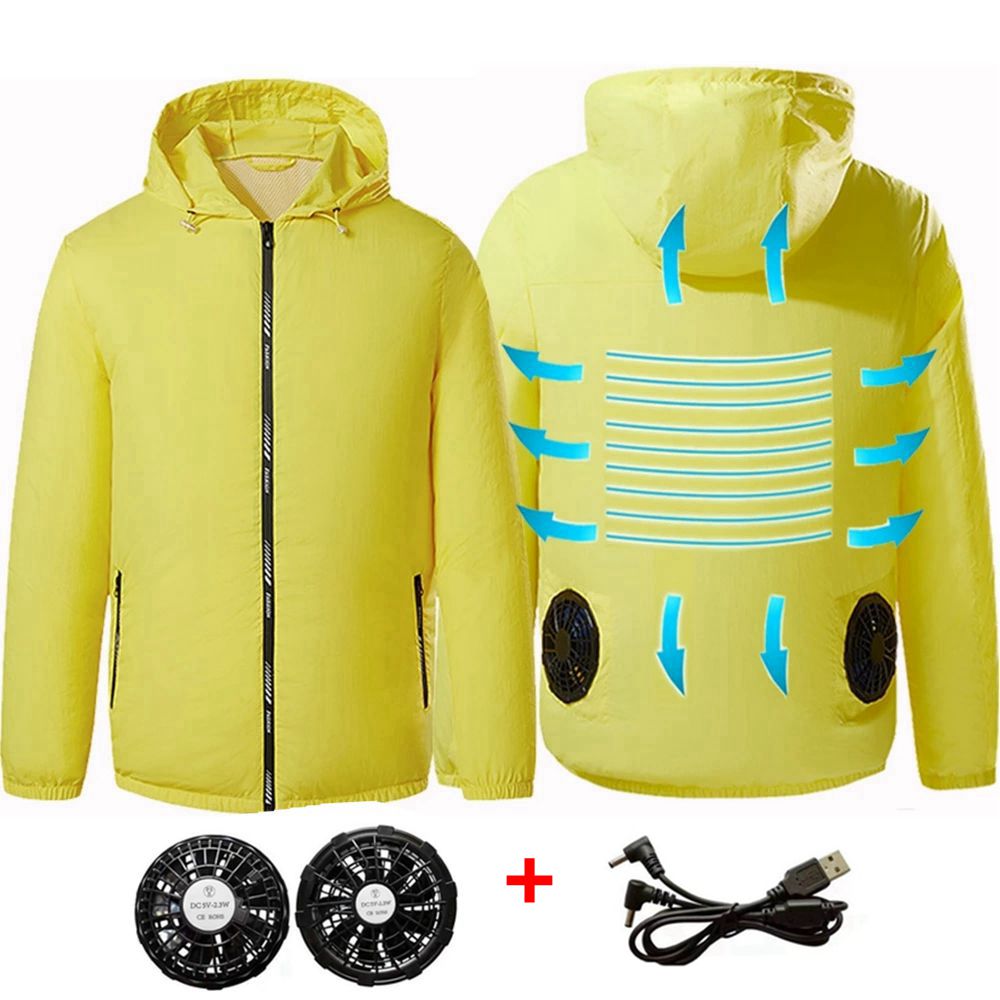 Summer Sport Fan Air Condition - Outdoor Sport Jacket Brand recension och pris
