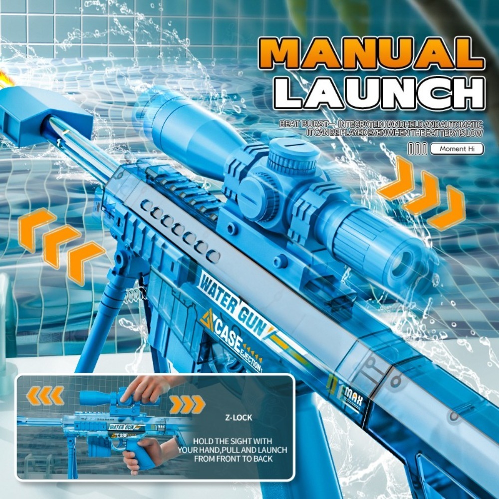 Electric Automatic Sniper Wate - Outdoor Sport Games For Kids recension och pris